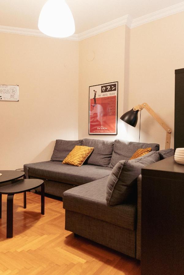 Charming 85Sqm Apartment With Panoramic City-Views Солун Екстериор снимка